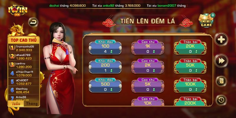 Chiến thuật trong Tiến Lên Đếm Lá iWin