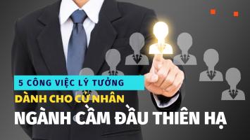 Công việc lý tưởng cho cử nhân Quản trị nhân lực