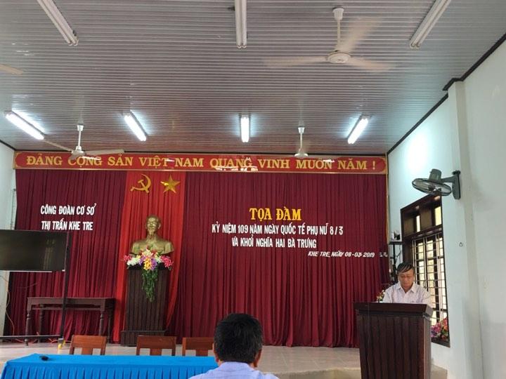 Lời dẫn chương trình tọa đàm ngày 8/3 số 5