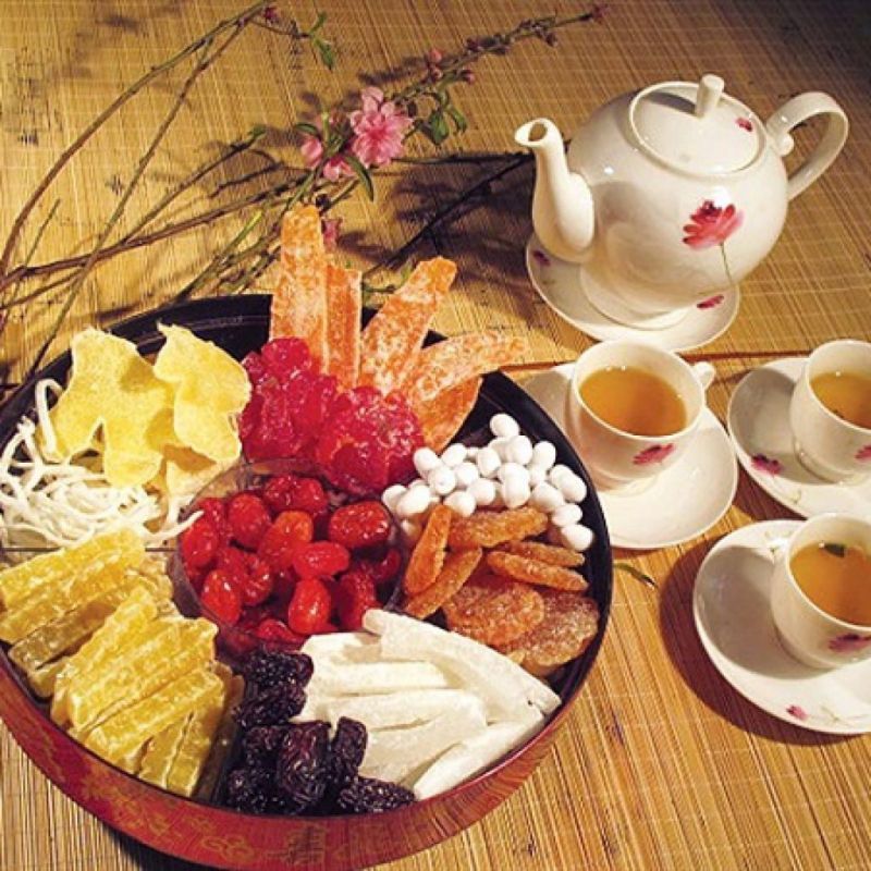 Bánh trái không thể thiếu trong ngày Tết