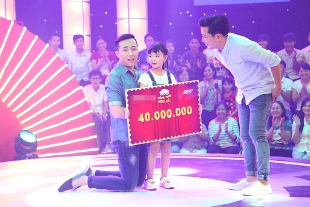Bé Thanh Hà nhận được 40 triệu đồng từ chương trình