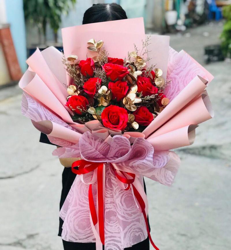 Bó hoa sáp thơm Lala siêu to