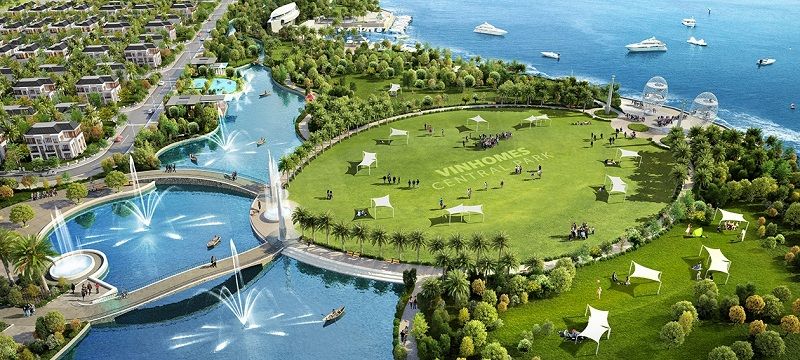 Toàn cảnh công viên Vinhomes Central Park
