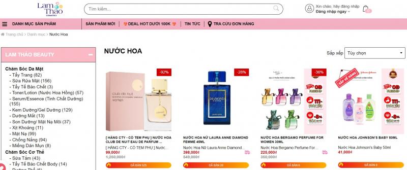 Lam Thảo Cosmetics