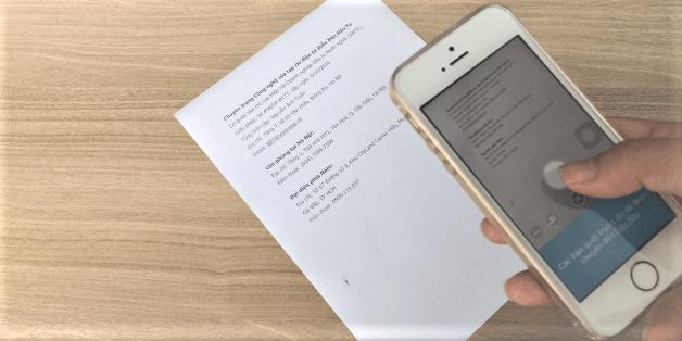 Scan tài liệu