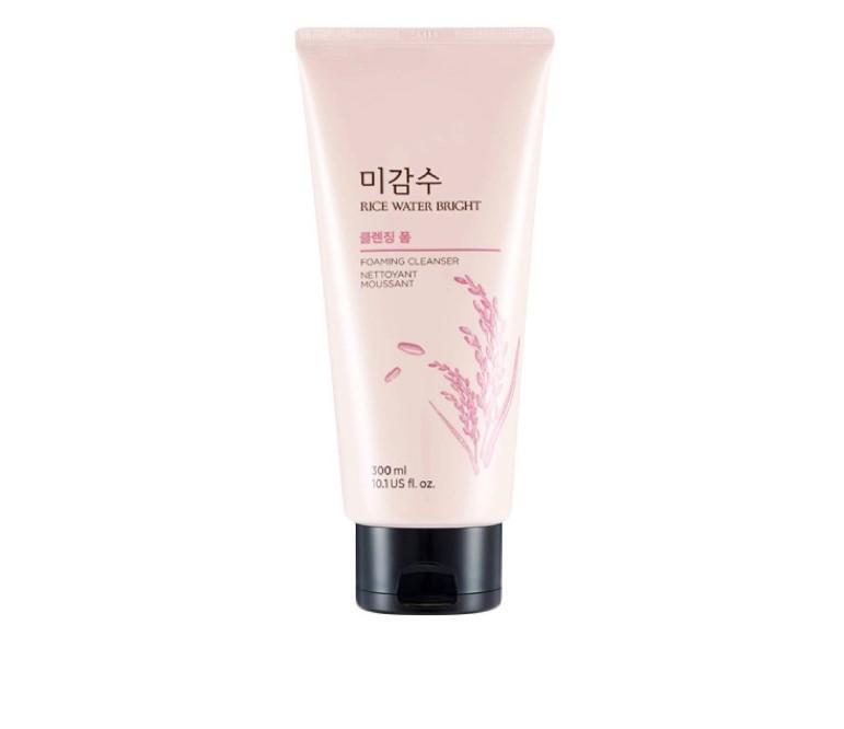 Sữa rửa mặt sáng da Thefaceshop Rice Water Bright Facial Foaming Cleanser