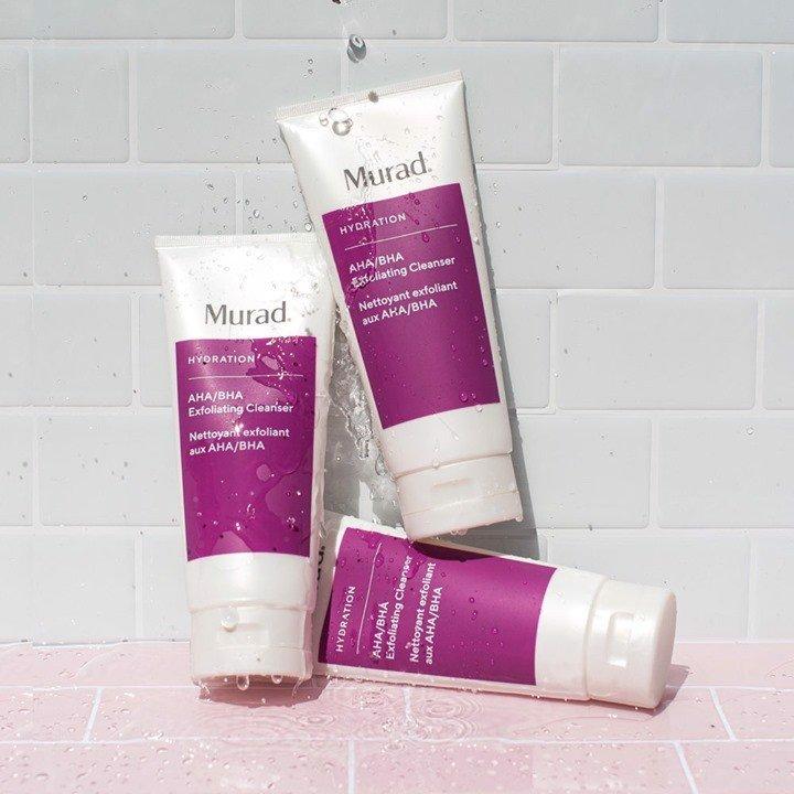 Sữa rửa mặt tẩy tế bào chết Murad AHA/BHA Exfoliating Cleanser