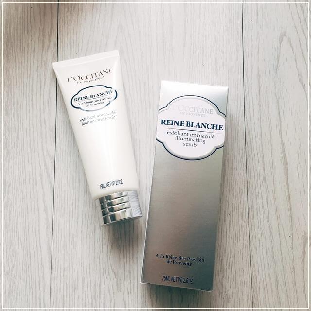 Tẩy tế bào chết và làm sáng da L’Occitane Reine Blanche Illuminating Scrub