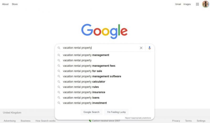 Tìm kiếm trên Google bằng từ khoá