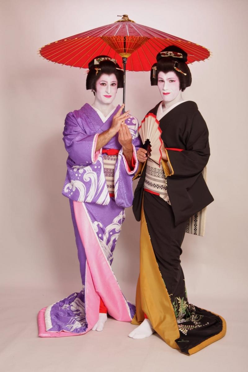 Geisha nam từng xuất hiện trong quá khứ