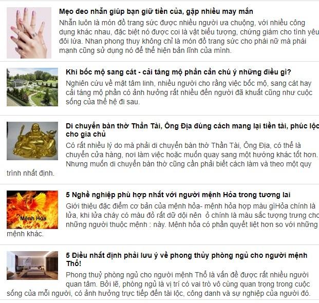 Các kiến thức về phong thủy
