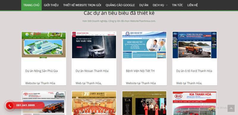 Websitethanhhoa
