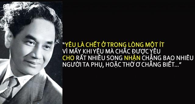 Qua từng ý thơ của mình, Xuân Diệu bộc lộ quan niệm về tình yêu